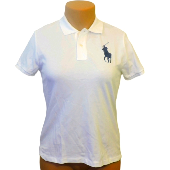 Polo Ralph Lauren Tops - Polo Ralph lauren skinny fit polo shirt Large